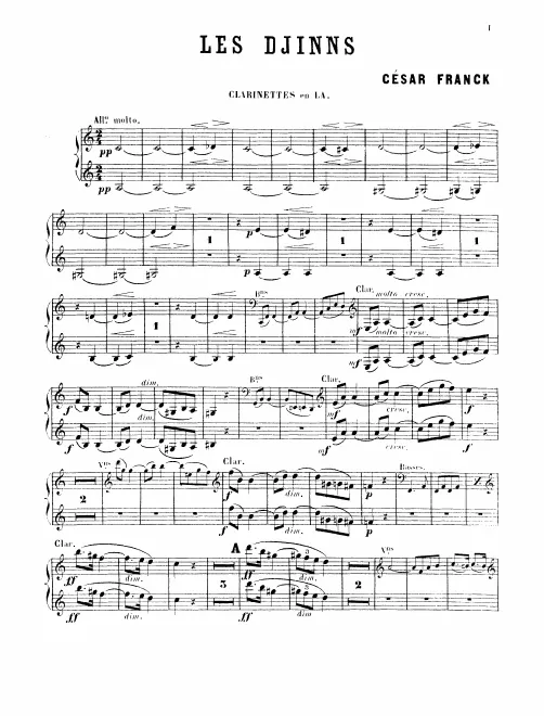 Clarinet 1/2 (A)