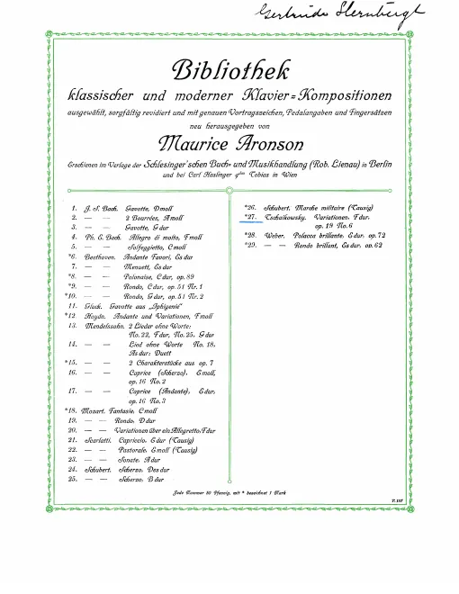 6. Thème original et variations