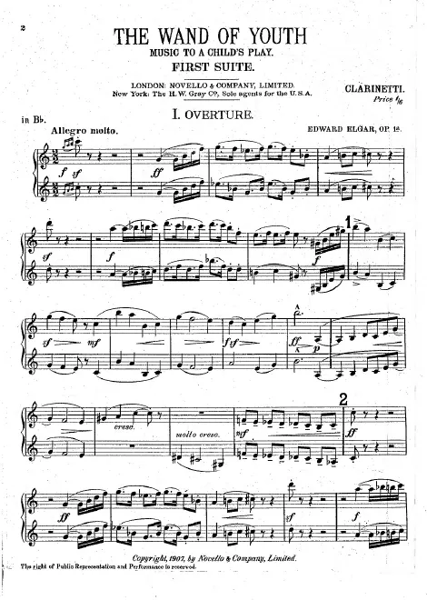Clarinet 1/2 (B♭/A)