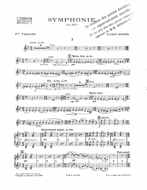 Violins I