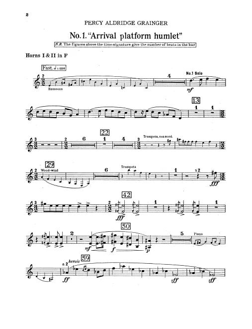 Horn 1/2, 3/4 (E/F)