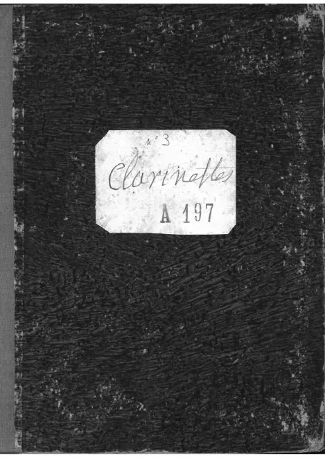 Clarinet 1/2 (B, A, C)