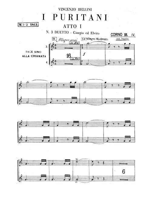 Horn 3/4 (D/E)