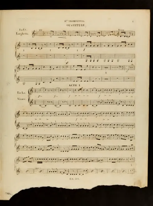 Trumpet 3/4 (various keys)