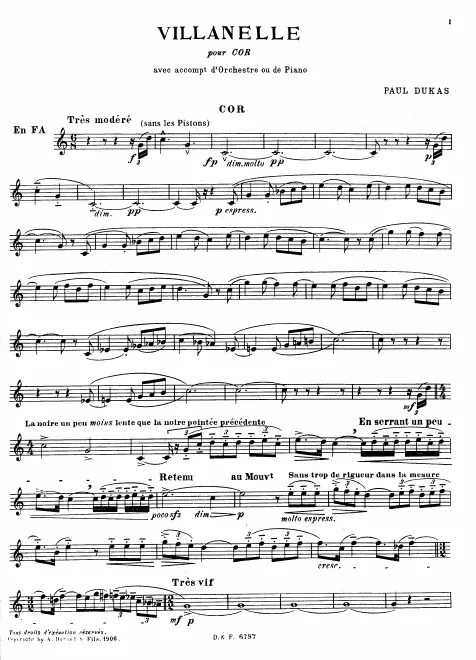 Horn (F)