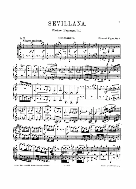 Clarinet 1/2 (B♭)