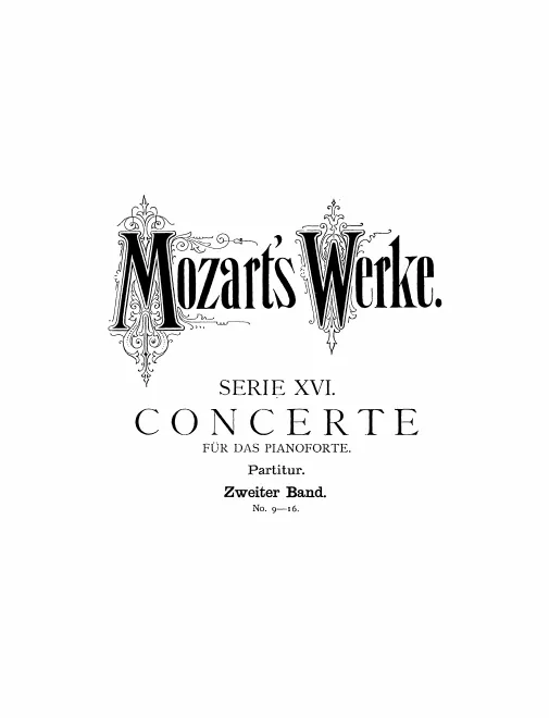 16/2. Concerte für das Pianoforte (Band II)
