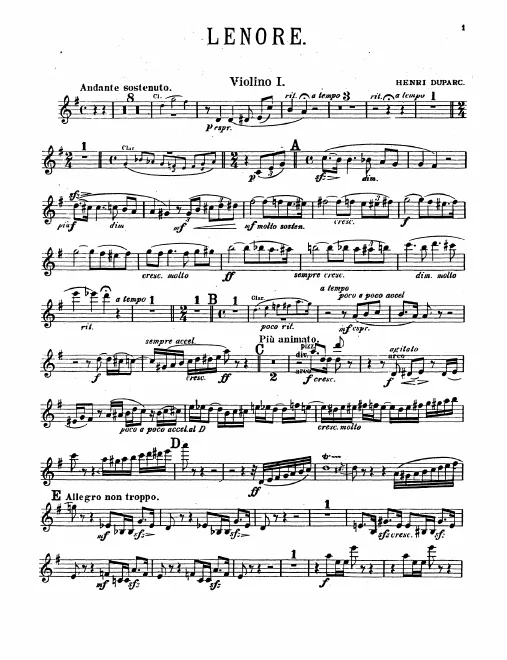 Violins I