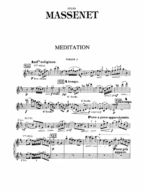 Violin Solo/Violins I