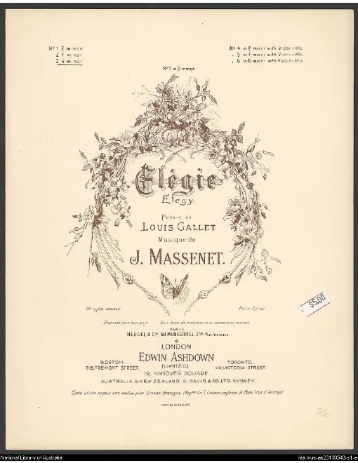 Complete Score (G minor, high voice)