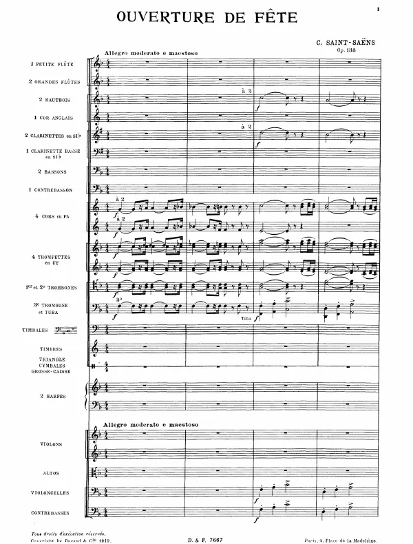 Complete Orchestral Score