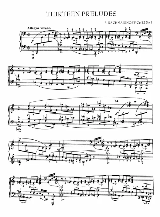 1. Allegro vivace