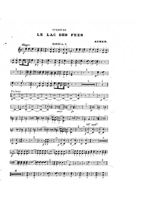 Horn 1/2 (G)