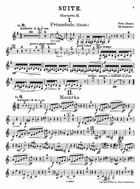 Clarinet 2 (A/B♭)