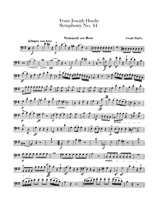 Cellos/Basses