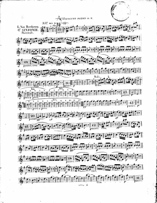 Clarinet 1, 2 (B♭)