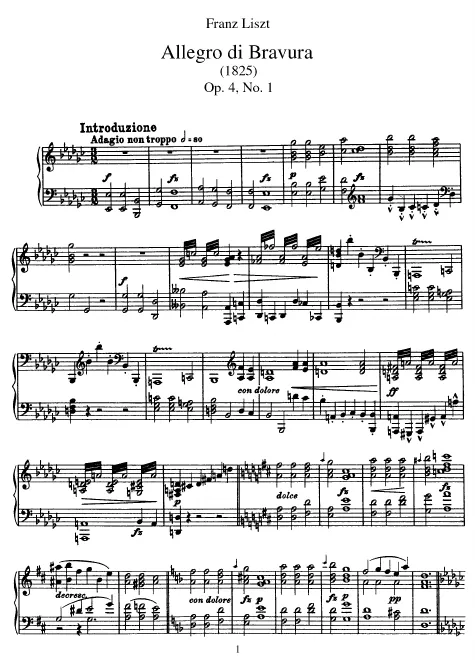 Complete Score (S.151)