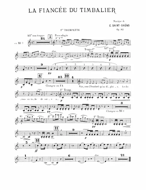 Trumpet 1, 2 (E♭)