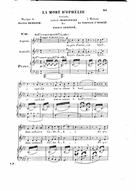 Complete Score, H 92B
