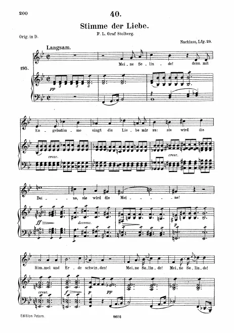 Complete Score (Medium Voice, transposed to B♭ major)