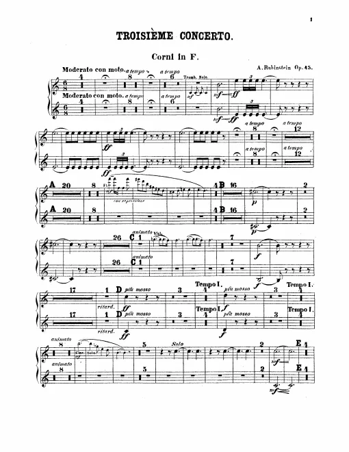 Horn 1/2 (F)