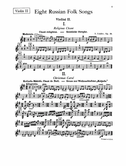 Violins II