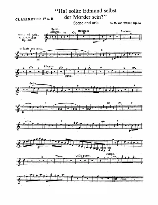 Clarinet 1, 2 (B♭)