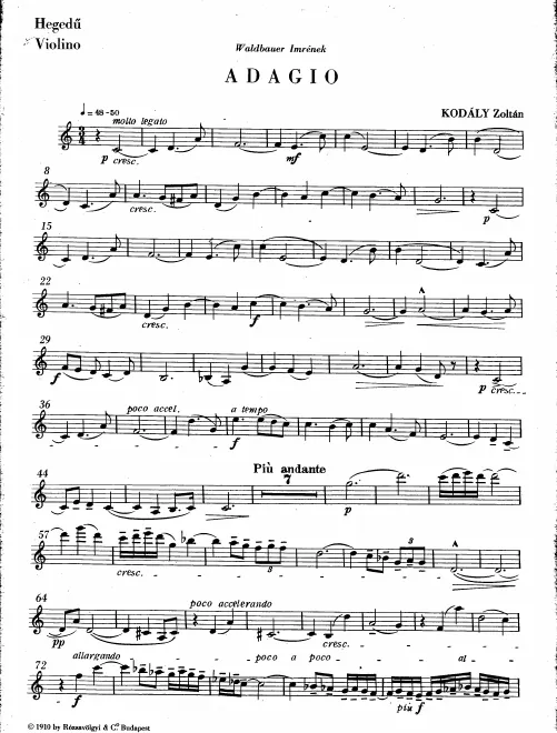Violin, Viola, Cello Parts
