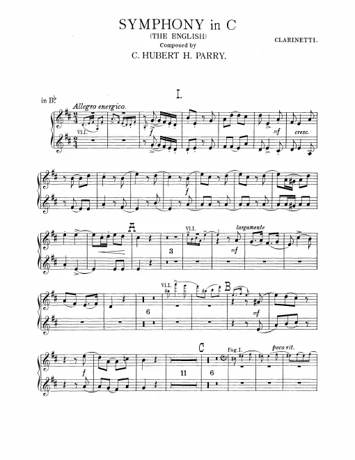 Clarinet 1/2 (B♭)