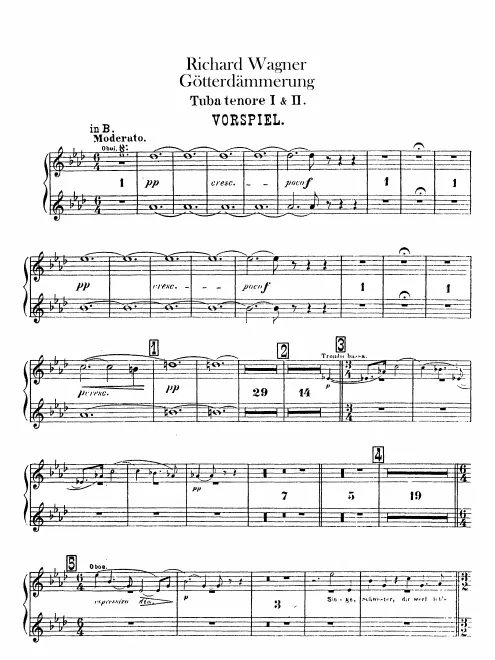 Tenor Wagner Tuba 1/2 (B♭/E♭)