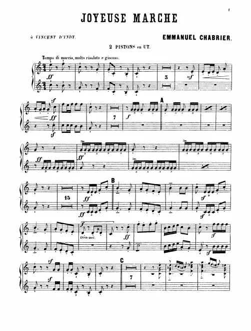 Cornet 1/2 (C)