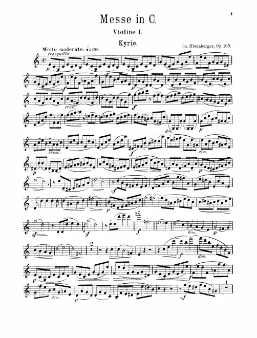 Violins I