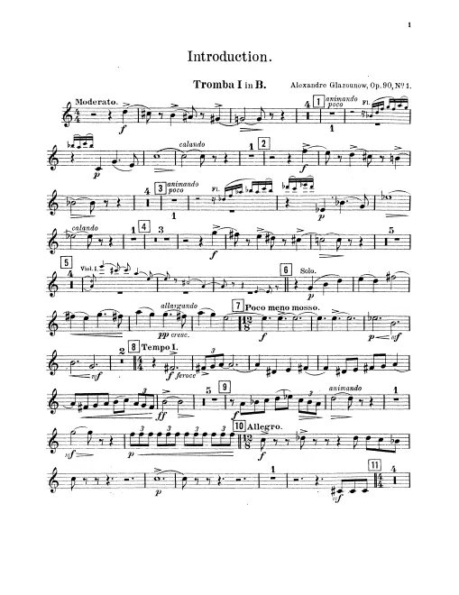 Trumpet 1, 2 (B)