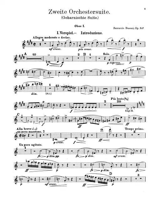 Oboe 1, 2, 3/English Horn