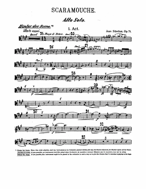 Viola Solo (Offstage)
