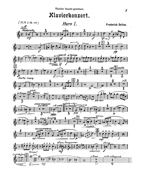 Horn 1, 2, 3, 4 (E/F)