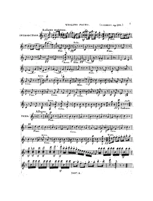 Violins I