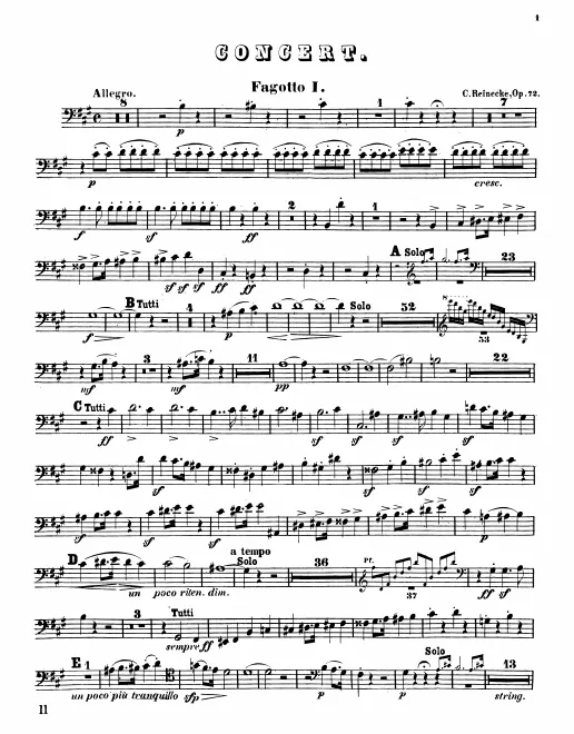 Bassoon 1, 2
