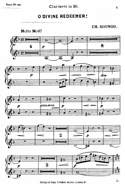 Clarinet 1/2 (B)