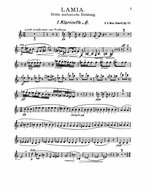 Clarinet 1, 2 (B♭)