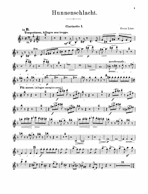 Clarinet 1, 2 (B♭)