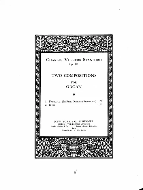 1. Fantasia (In Festo Omnium Sanctorum)
