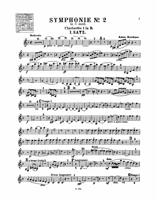 Clarinet 1, 2 (B♭)