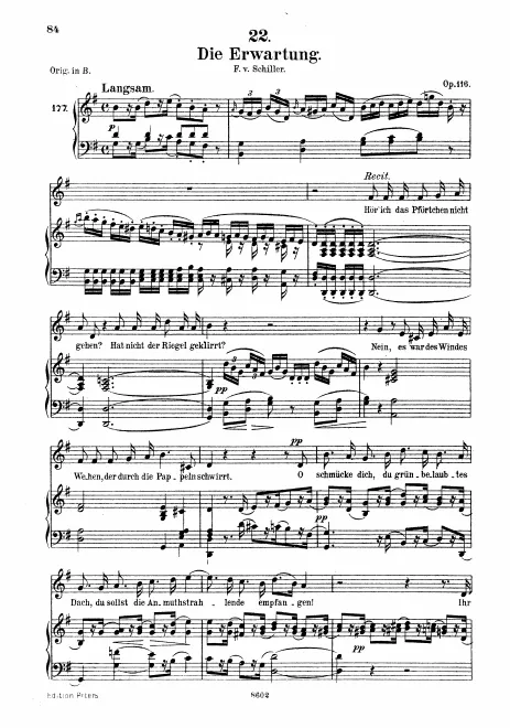 Complete Score (Medium Voice, transposed to G major)