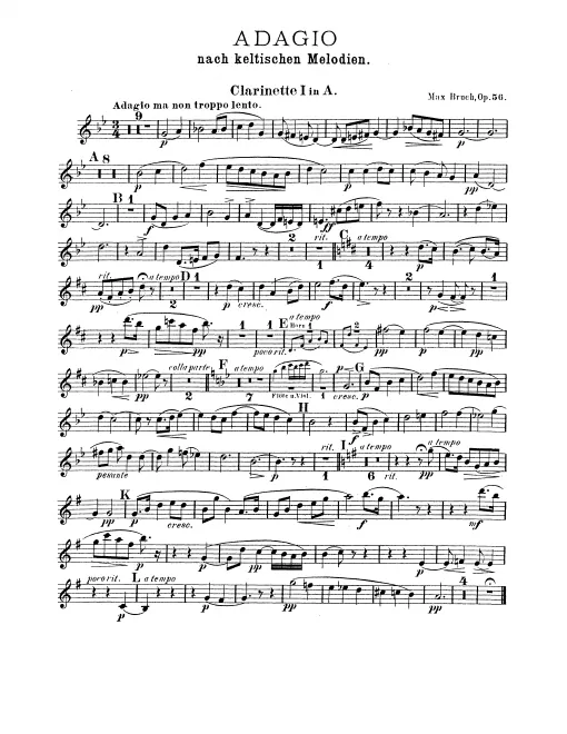 Clarinet 1, 2 (A)