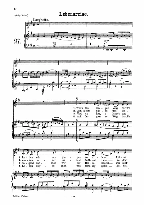 Complete Score (altered text; medium voice, )