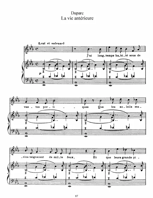 Complete Score (high voice, in )