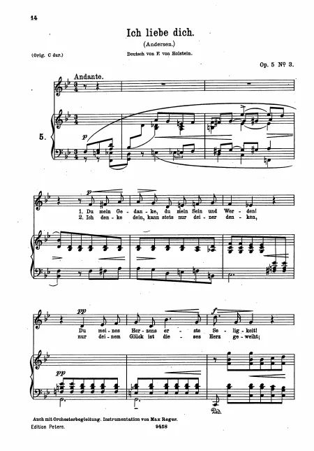 Complete Score (transposed down to B♭ major)