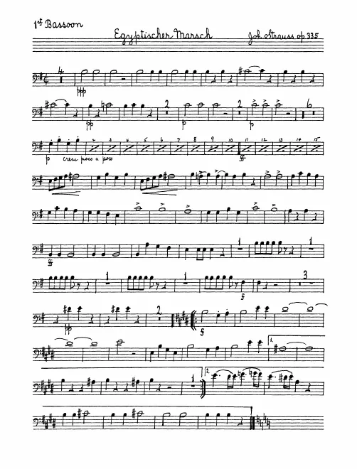 Bassoon 1, 2
