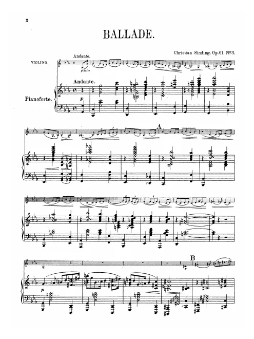 3. Ballade